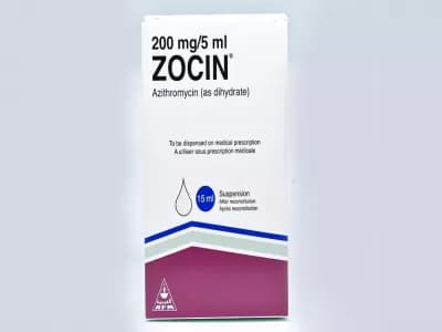 زوسين 200 ملغ - 5 مل مسحوق معلق فموي -15 مل