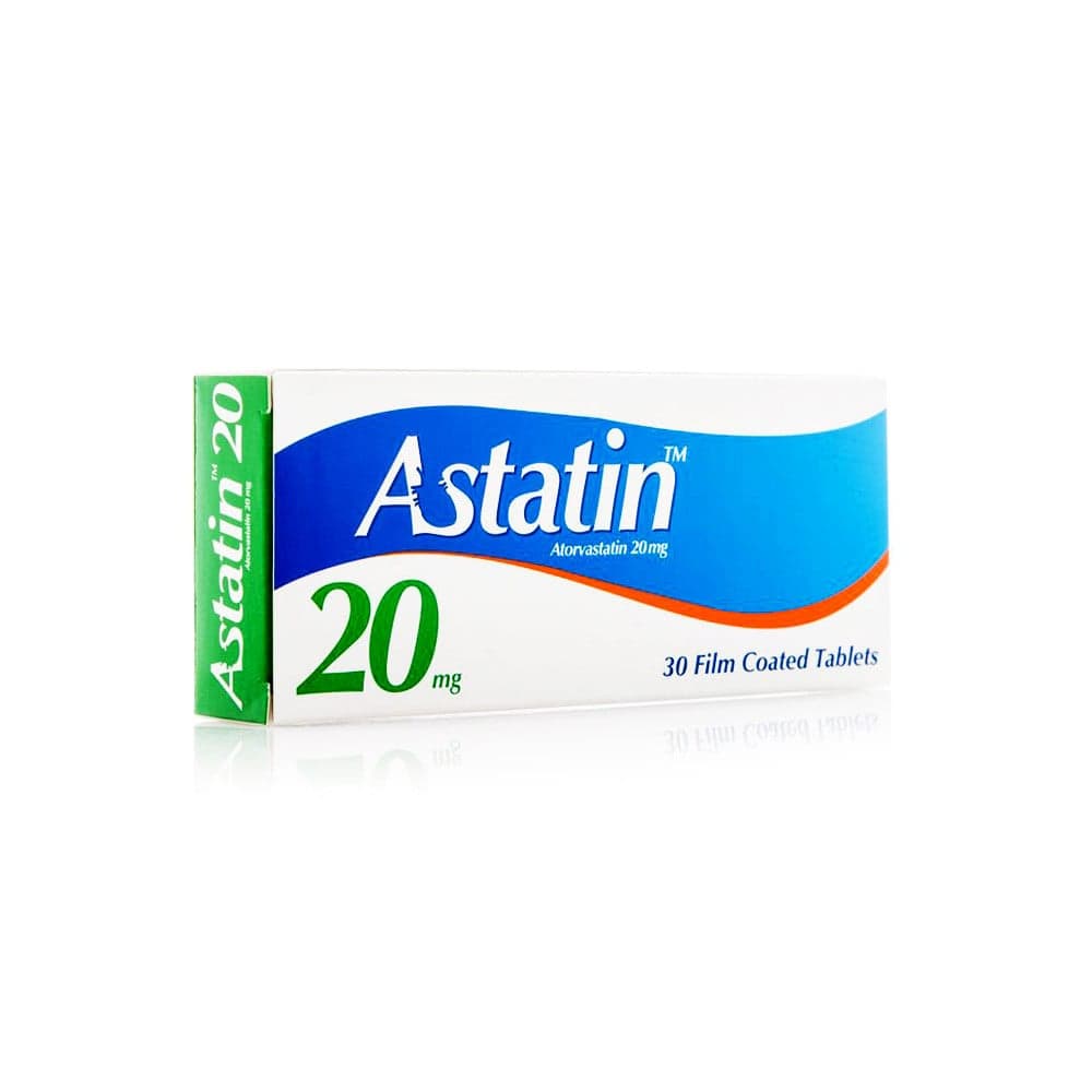 استاتين 20 مجم 30 قرص