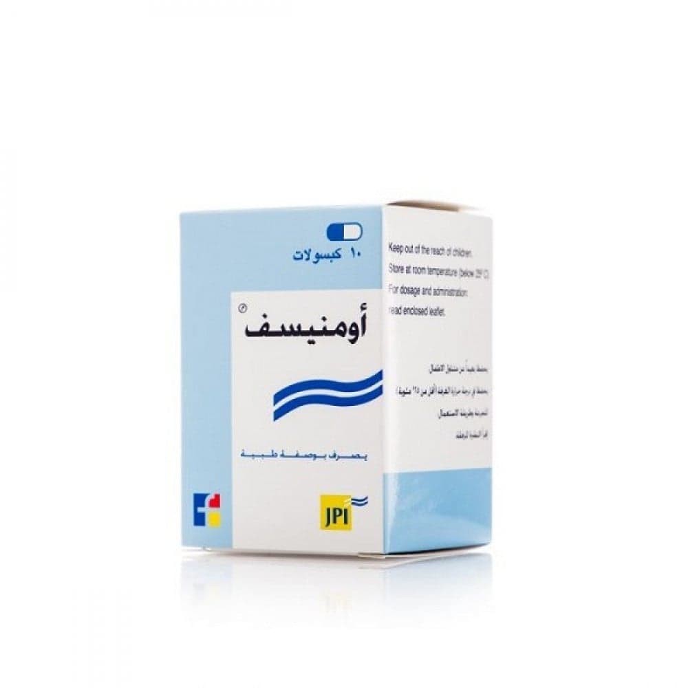كبسولات أومنيسيف ٣٠٠ ملغ - ١٠