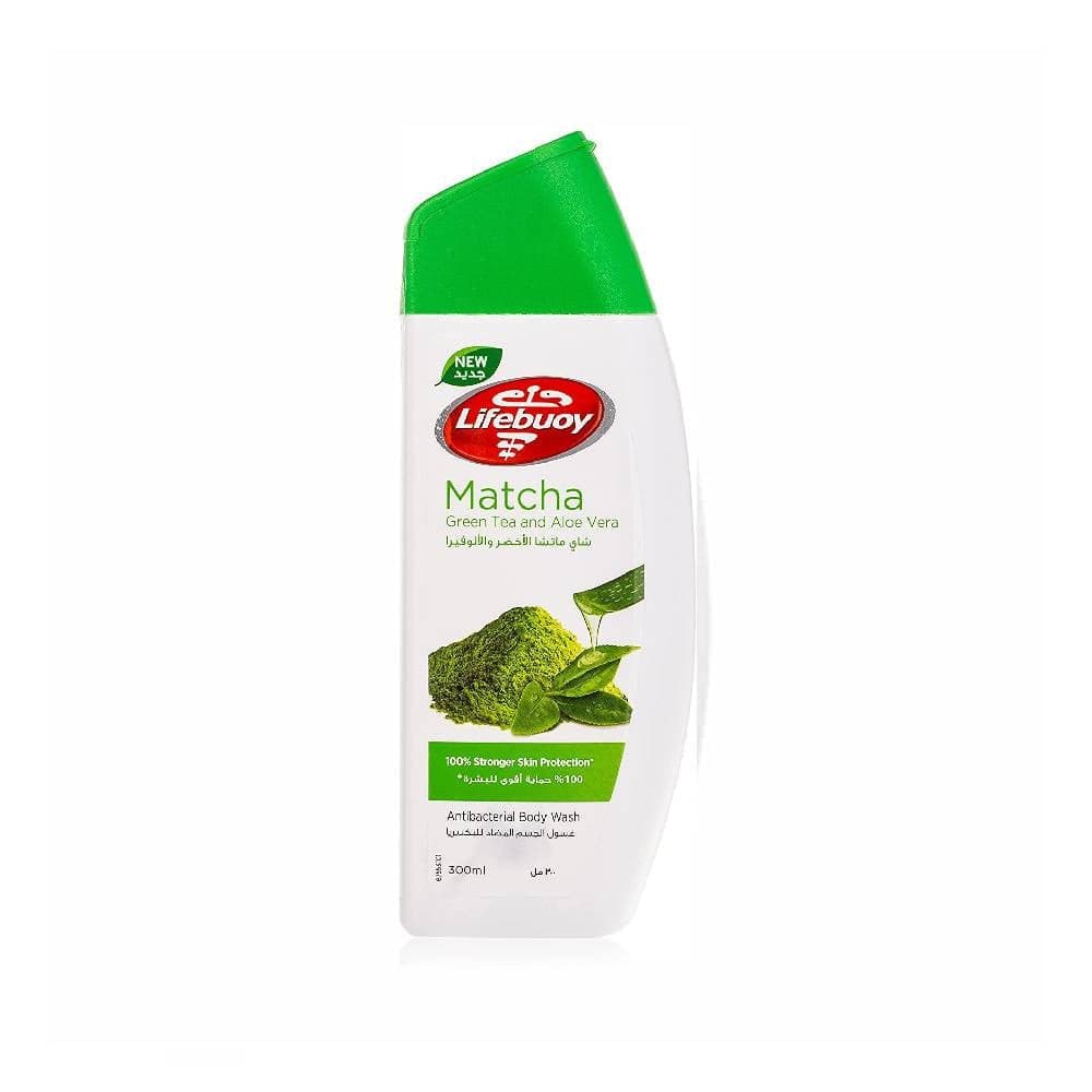 Lifebuoy Matcha and Aloe Vera 300ml - Body Wash with Loofah