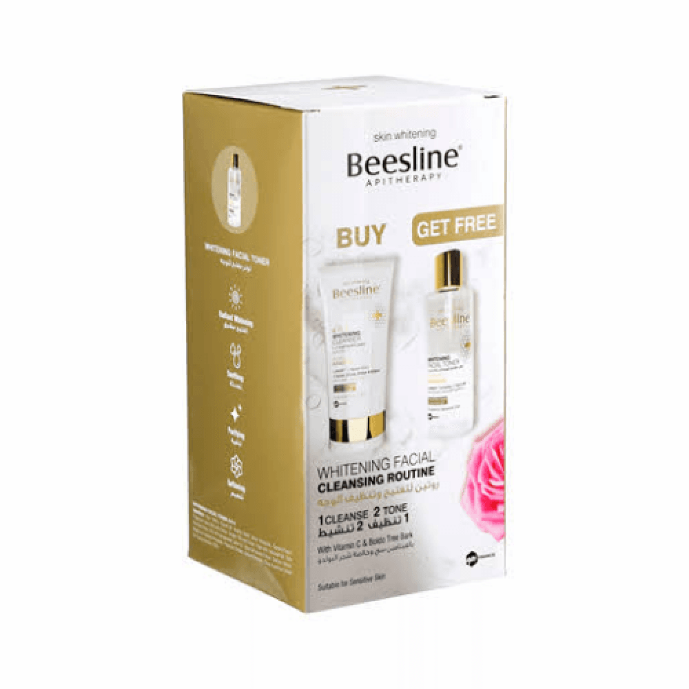 Beesline Whitening Facial Cleansing Routine 1+1 - Kit