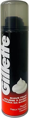 Gillette Regular Foam جليت رغوة حلاقة 200مل عادي احمر