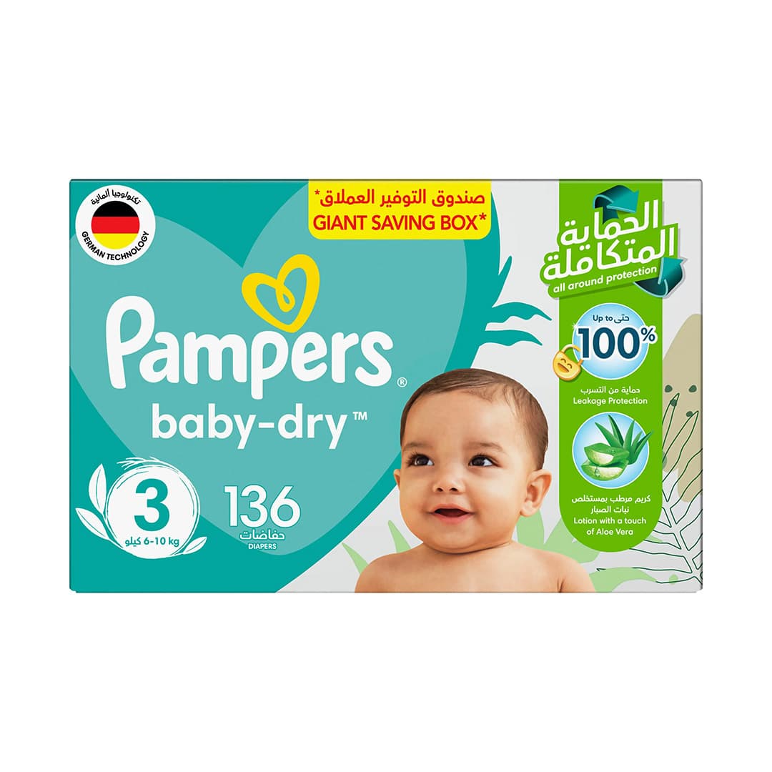Pampers Mega Box size 3 136