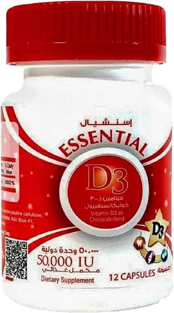 Essential D-3 50000 Iu Capsule -12