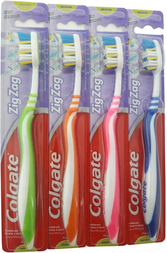 Colgate Zigzag Medium - Toothbrush