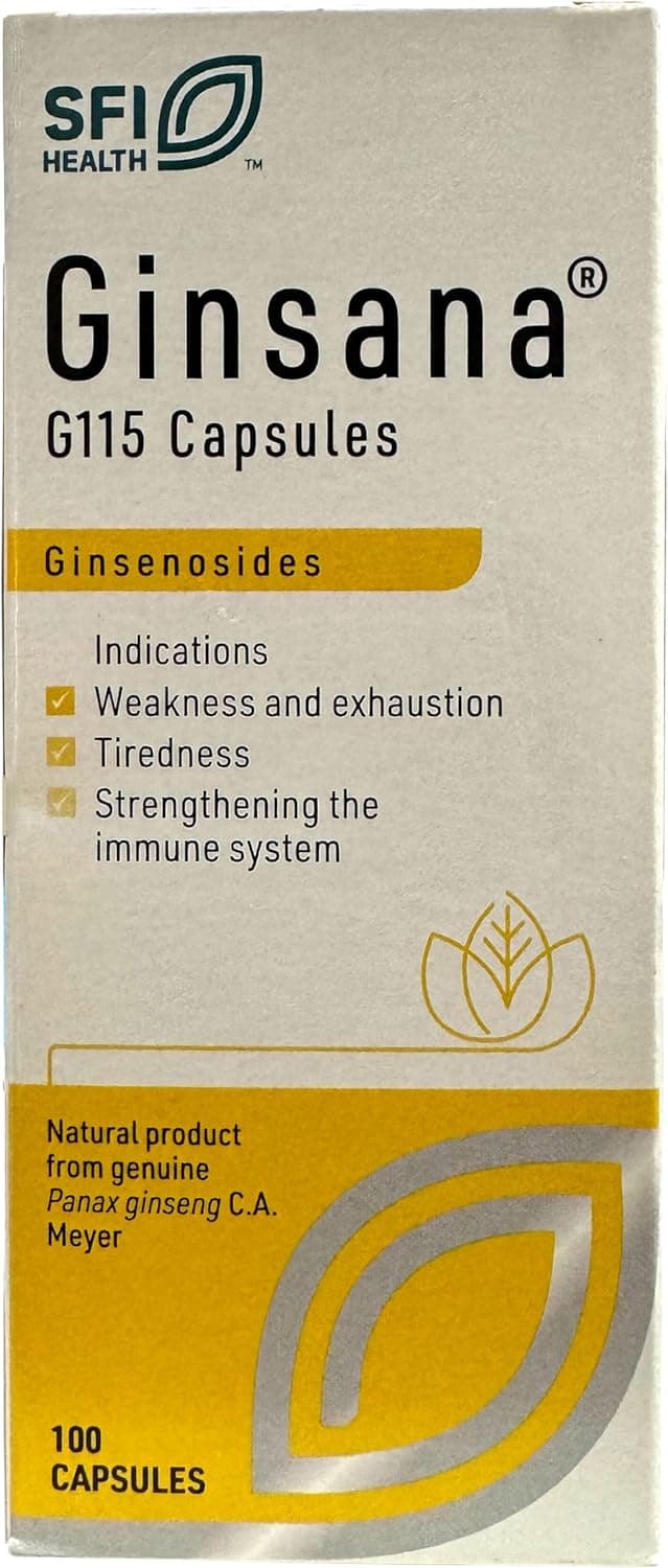 Ginsana 100mg Caps -30