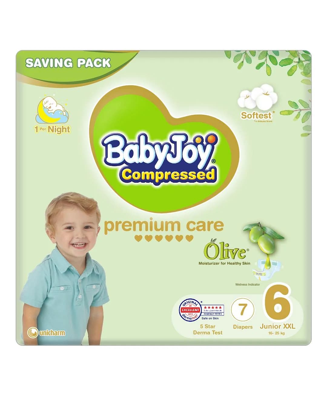Babyjoy Olive saving pack 6 7
