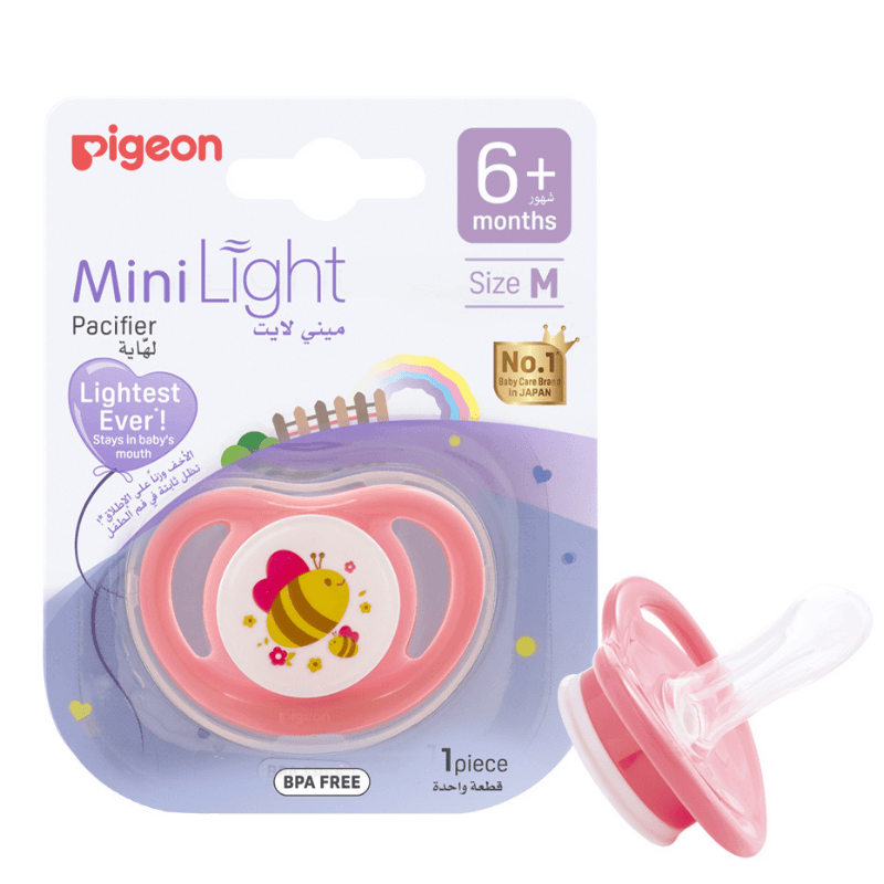 Pigeon Mini Light Pacifier +6m Medium 1pc