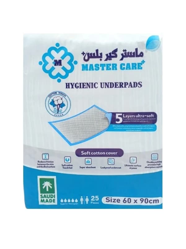 Master Care Underpads 60 × 90 cm