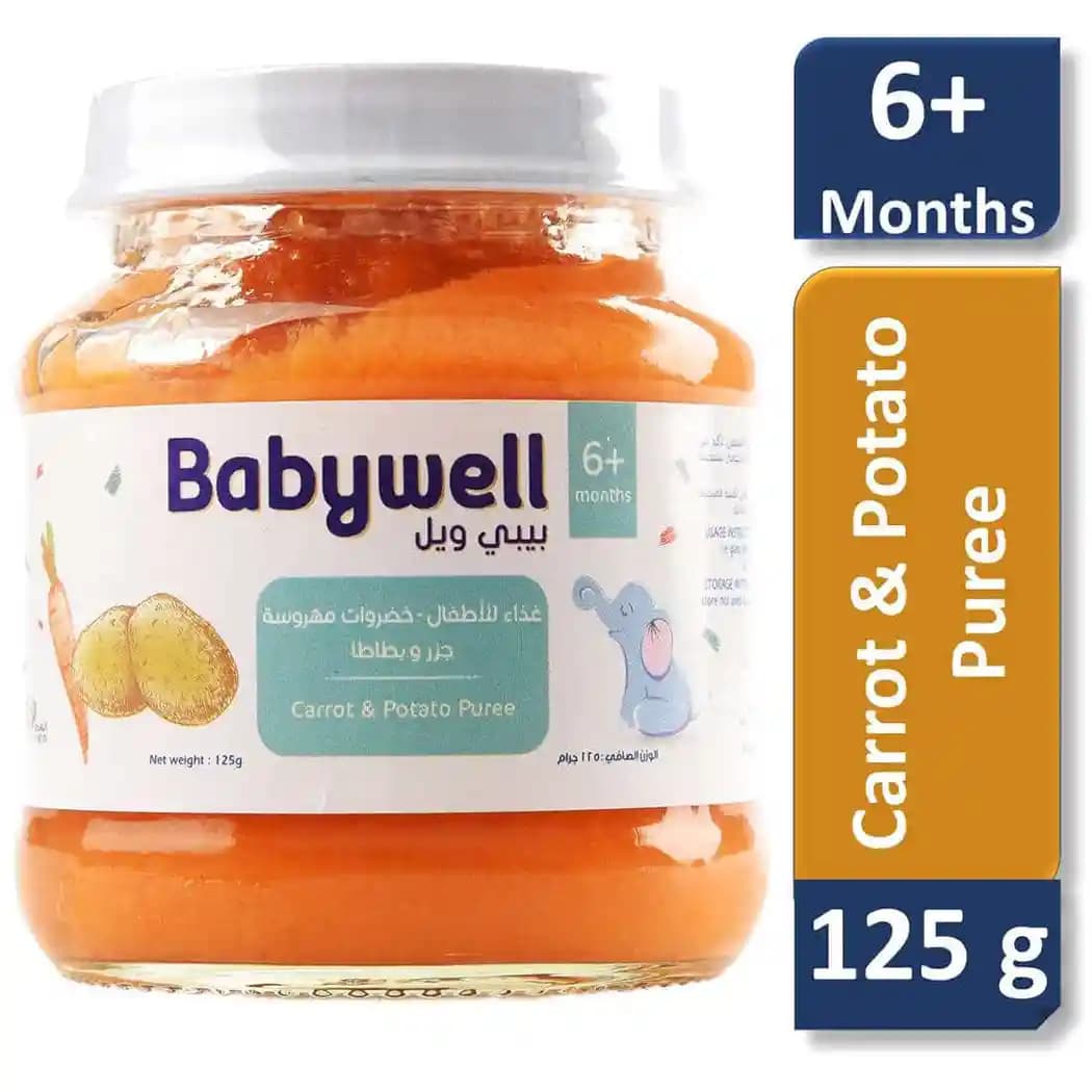 Babywell Carrot & Potato Puree 125 g
