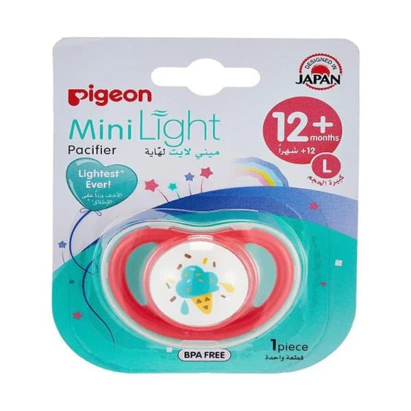 Pigeon Mini Light Large Ice Cream Pacifier 12M+