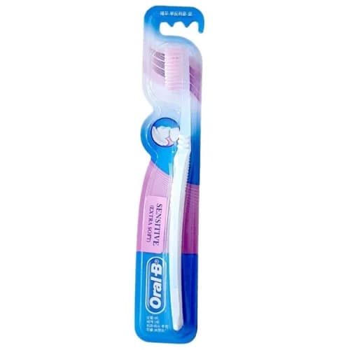 Oral with a toothbrush for cleansing the skin