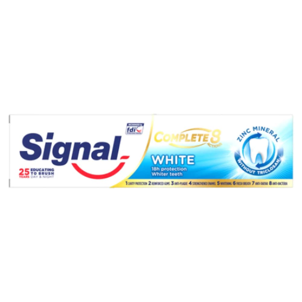 Signal Complete 8 White 75ml - Toothpaste