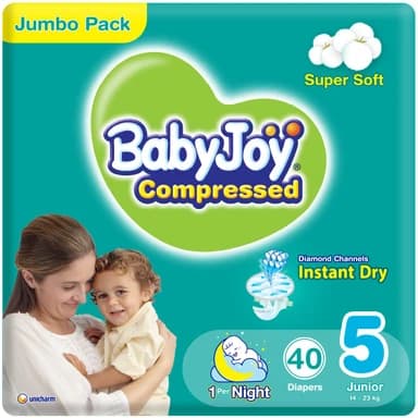 BabyJoy Jumbo Pack - Size 5, 40 pcs