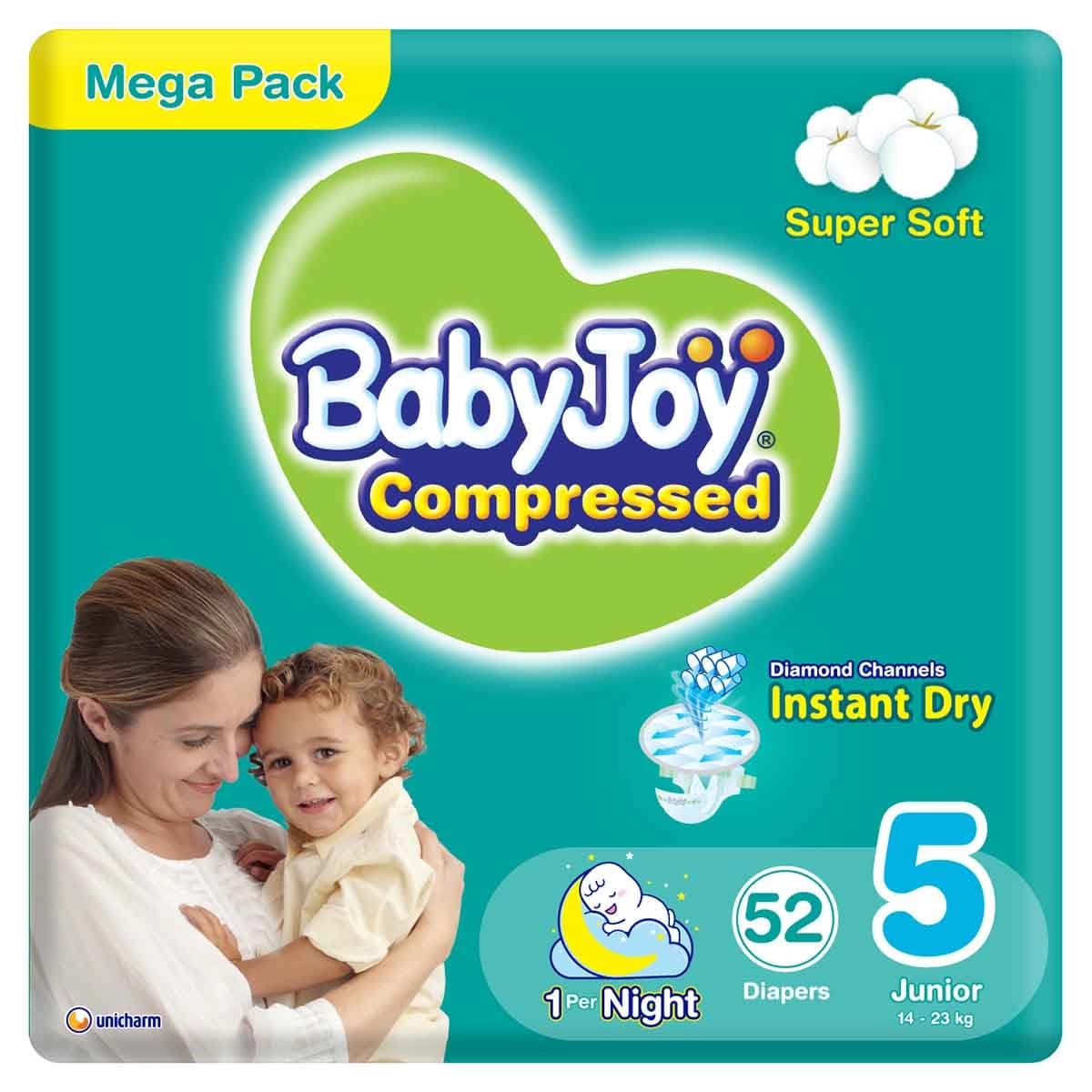 BabyJoy Mega Pack - Size 5, 52 pcs