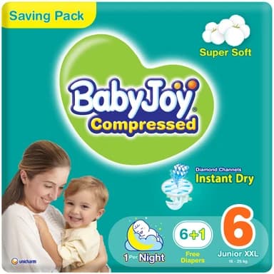 BabyJoy Saving Pack - Size 6, 7 pcs