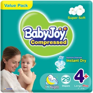 BabyJoy Small Pack - Size 4+, 29 pcs