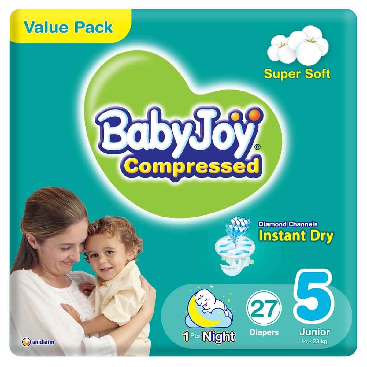 BabyJoy Small Pack - Size 5, 27 pcs