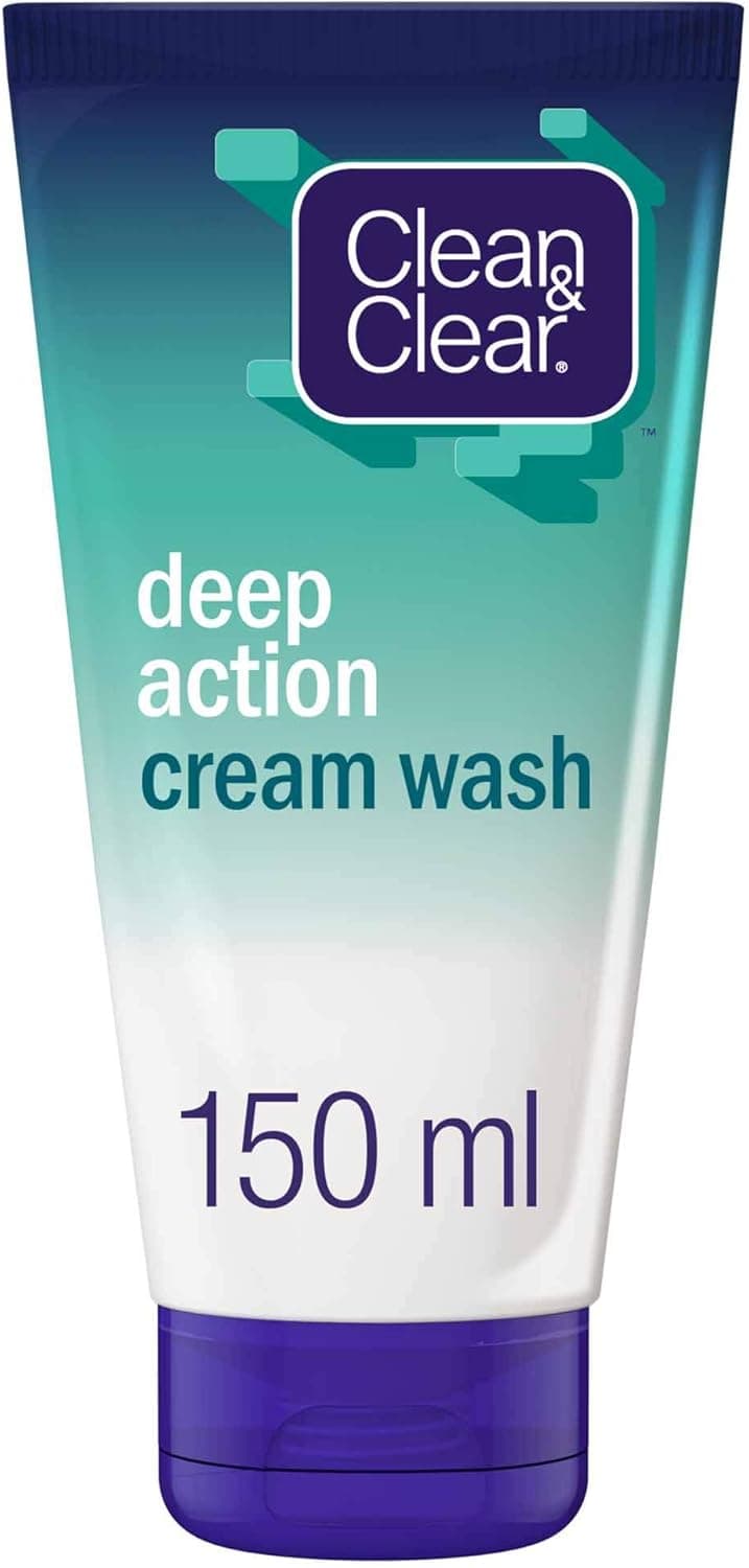 Clean and Clear Deep Action Cream 150ml - Facial Wash