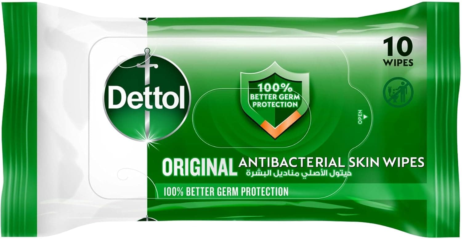 Dettol Original Wipes 10 Sheets