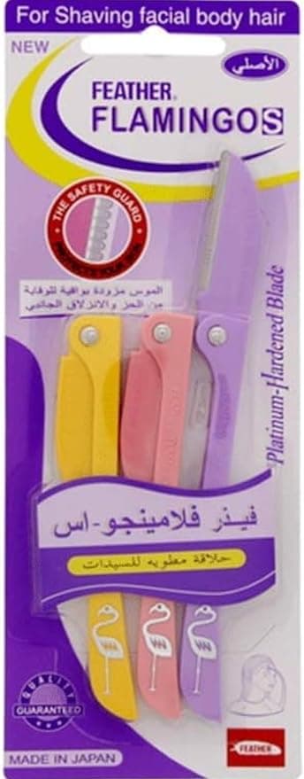 Flamingo Facial and Body - 3 Razor