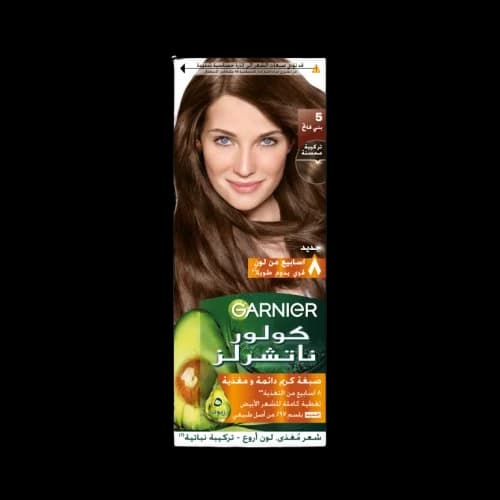 صبغة شعر جارنييه كولور ناتشرلز بني فاتح 5