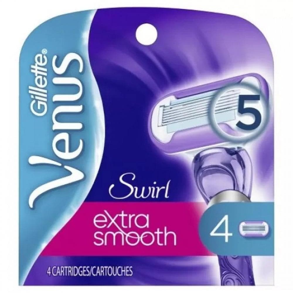GILLETTE VENUS5 SWIRT EXT SMOOTH 4 BLD 