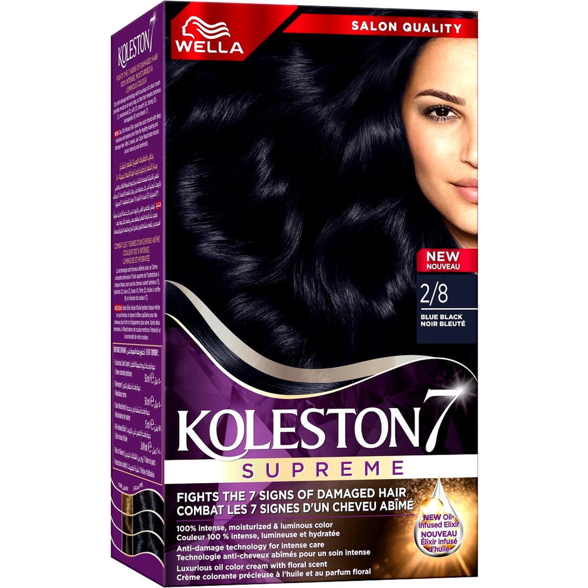 Koleston 2-8 Blue Black - Hair Colour