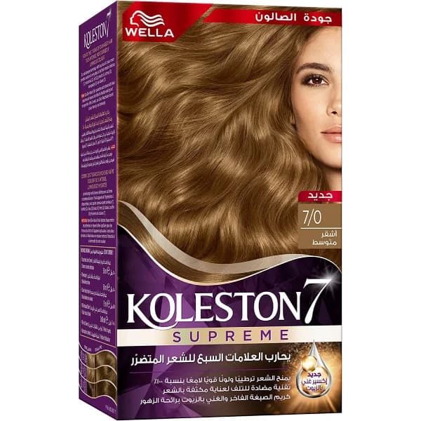 Koleston 7-0 Medium Blonde - Hair Colour