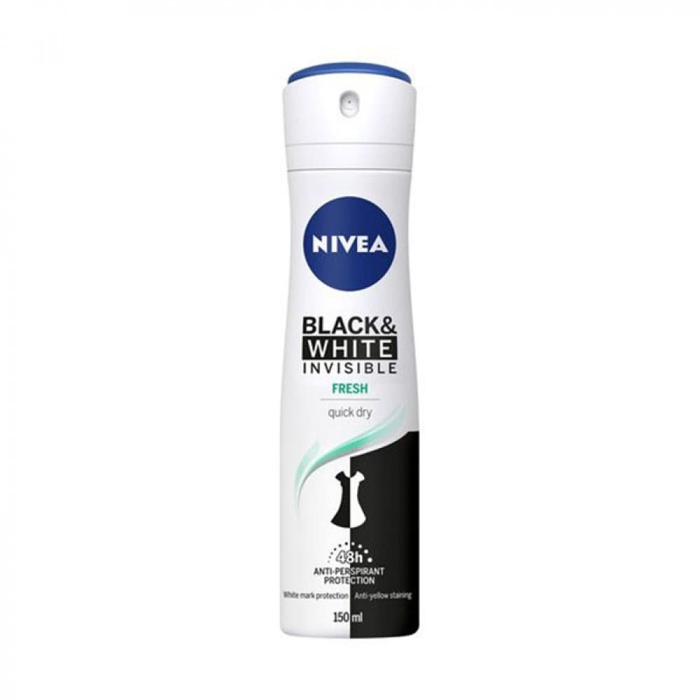 Nivea Women Invisible Black & White Clean Spray 200ml