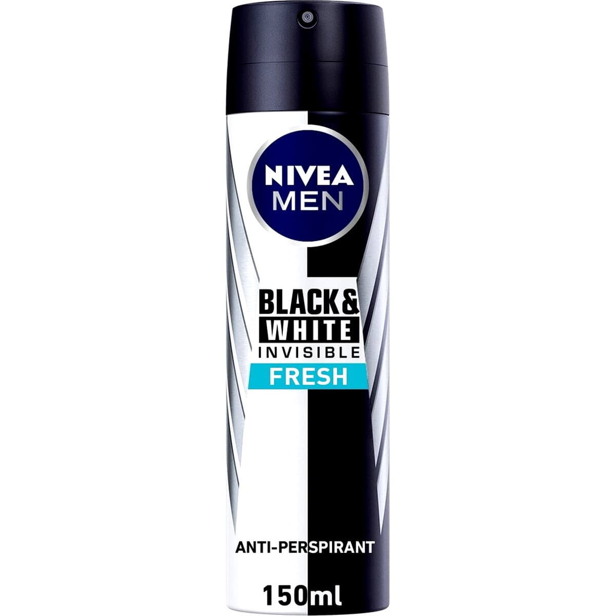 Nivea Men Invisible Black and White Fresh 150ml - Deodrant Spray