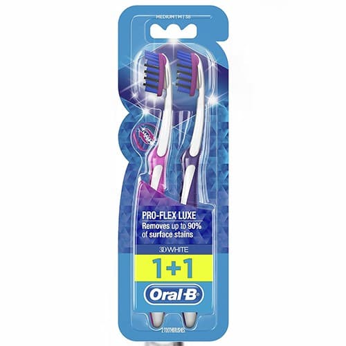 Oral-B Pro Flex Luxe 1+1 Medium - Toothbrush