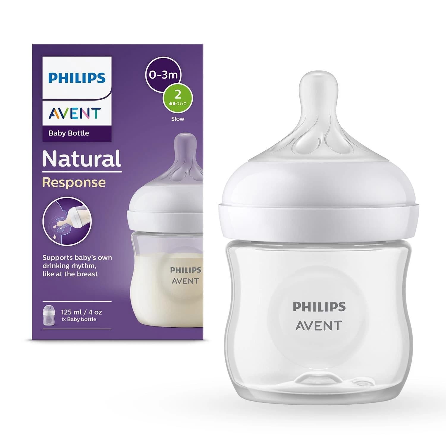 Philips Avent Feeding Bottle 120 ml 0M+