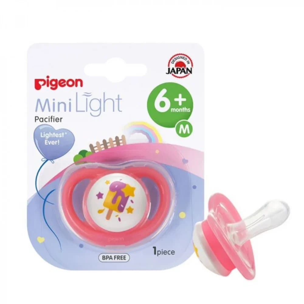 Pigeon Mini Light Medium Ice Cream Pacifier 6M+