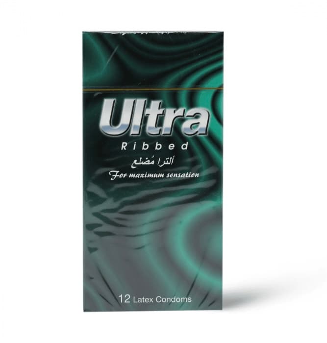 Ultra Condom Ribbed