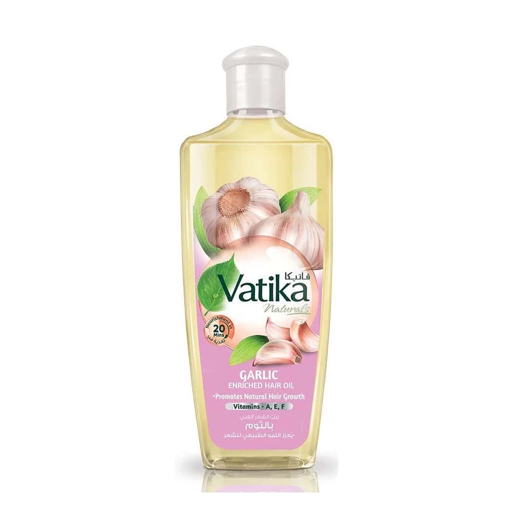 زيت الشعر من Vatika (فاتيكا) غني بالثوم لترميم 300 مل