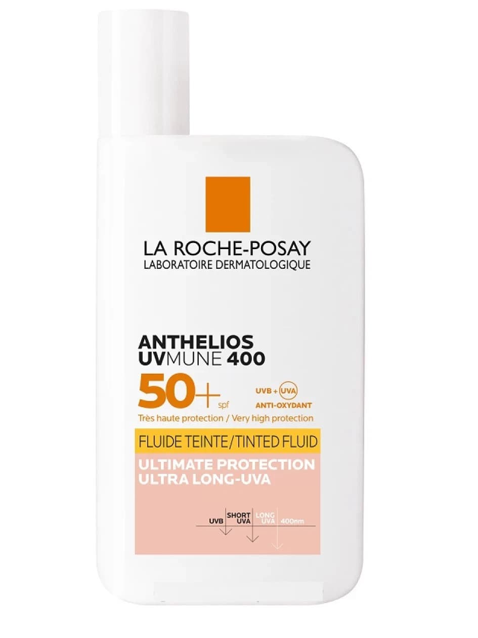 لاروش بوزيه أنثيليوس UVMUNE 400 سائل ملون واقي شمس SPF50