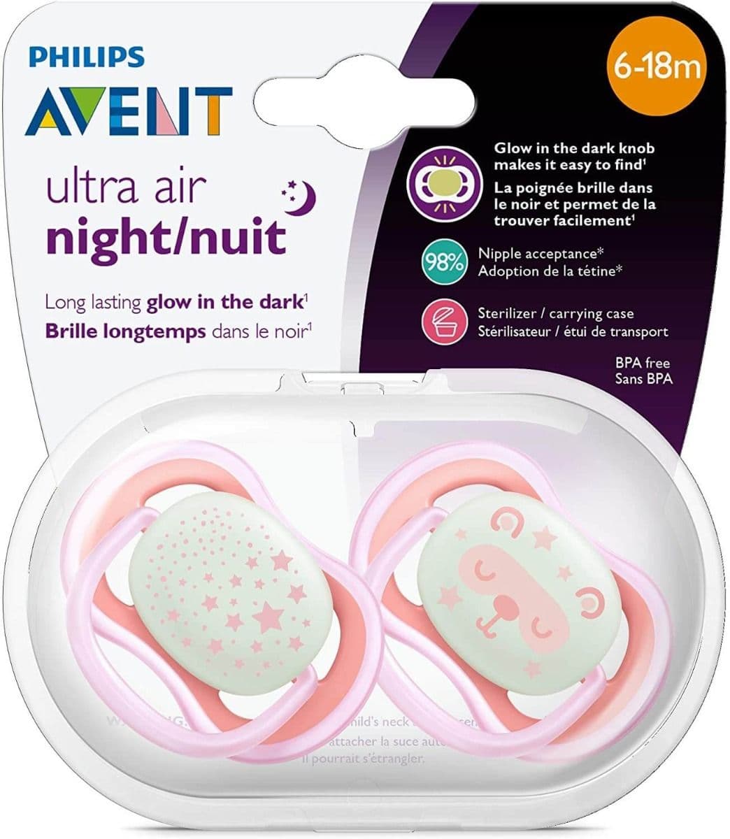 Philips Avent Night Soother 6-18M (2 pcs)