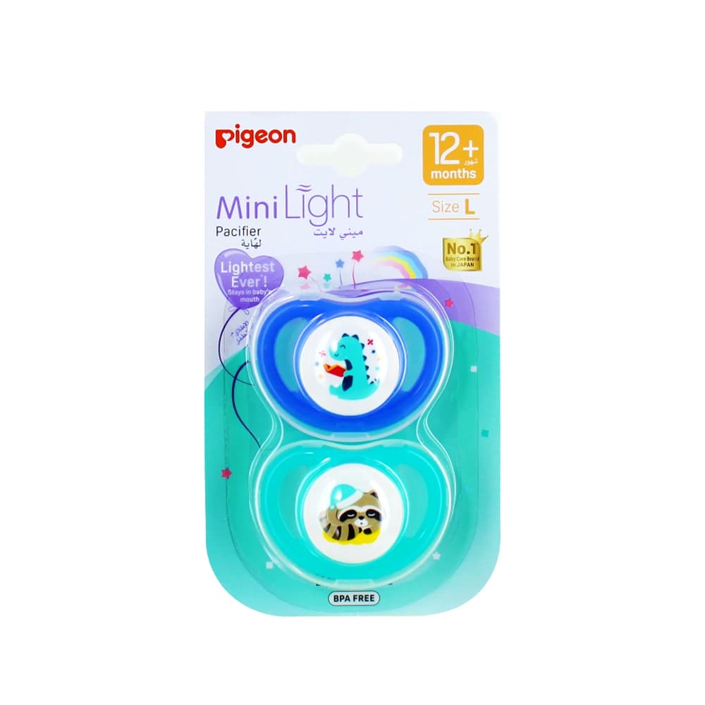 Pigeon Mini Light Pacifiers 12M+ - 2 pcs