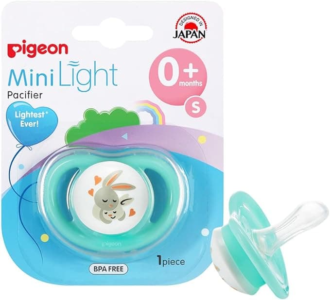 Pigeon Mini Light Soft Silicone Pacifier - Size S, 1 pc