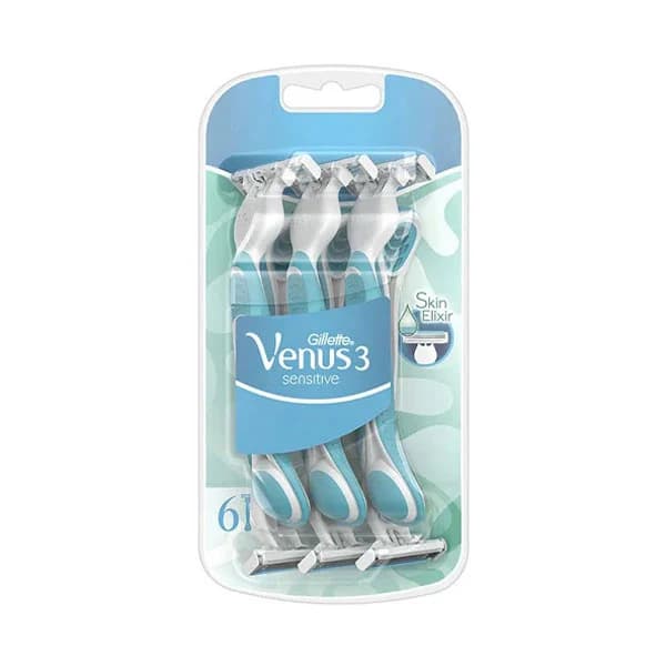 Gillette Simply Venus 3 Sensitive - 6 Razor