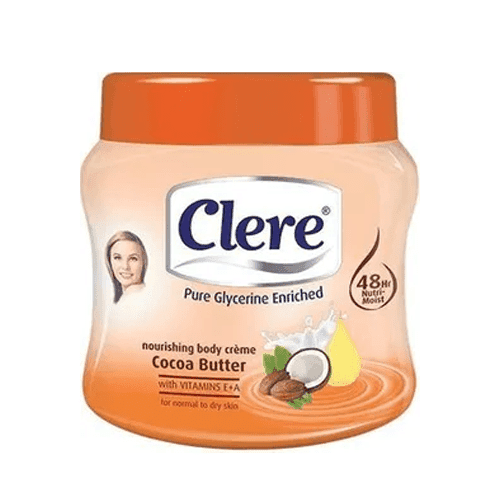 كريم الجسم بزبدة الكاكاو من كلير 500 مل