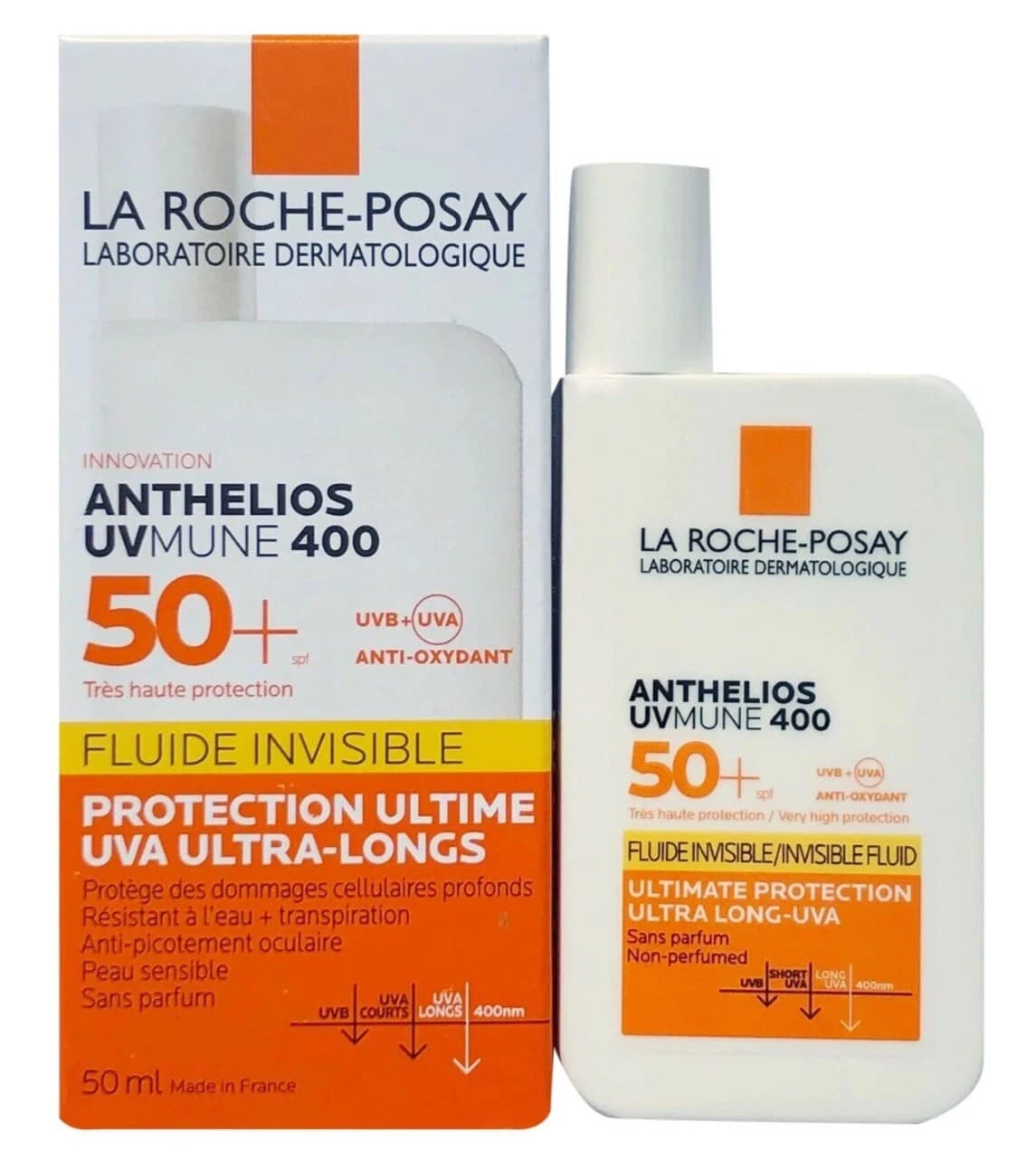 لاروش بوزيه أنثيليوس UVMUNE 400 سائل غير مرئي SPF50
