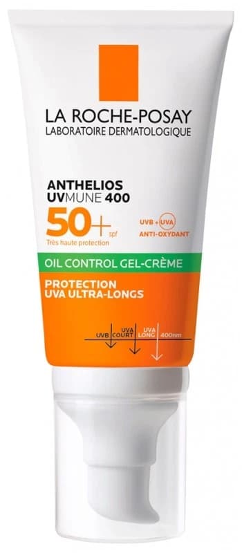 لاروش بوزيه أنثيليوس UVMUNE 400 جل كريم للتحكم بالدهون SPF50