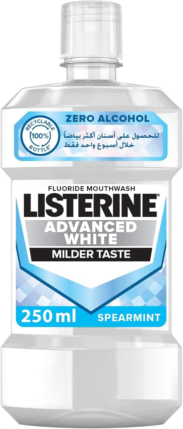 Listerine Advance Fluoride Mouthwash 250ml