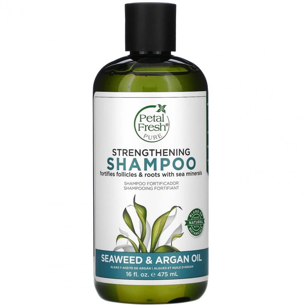 Petal Fresh Strengthening Seaweed & Argan Oil Shampoo 475ml