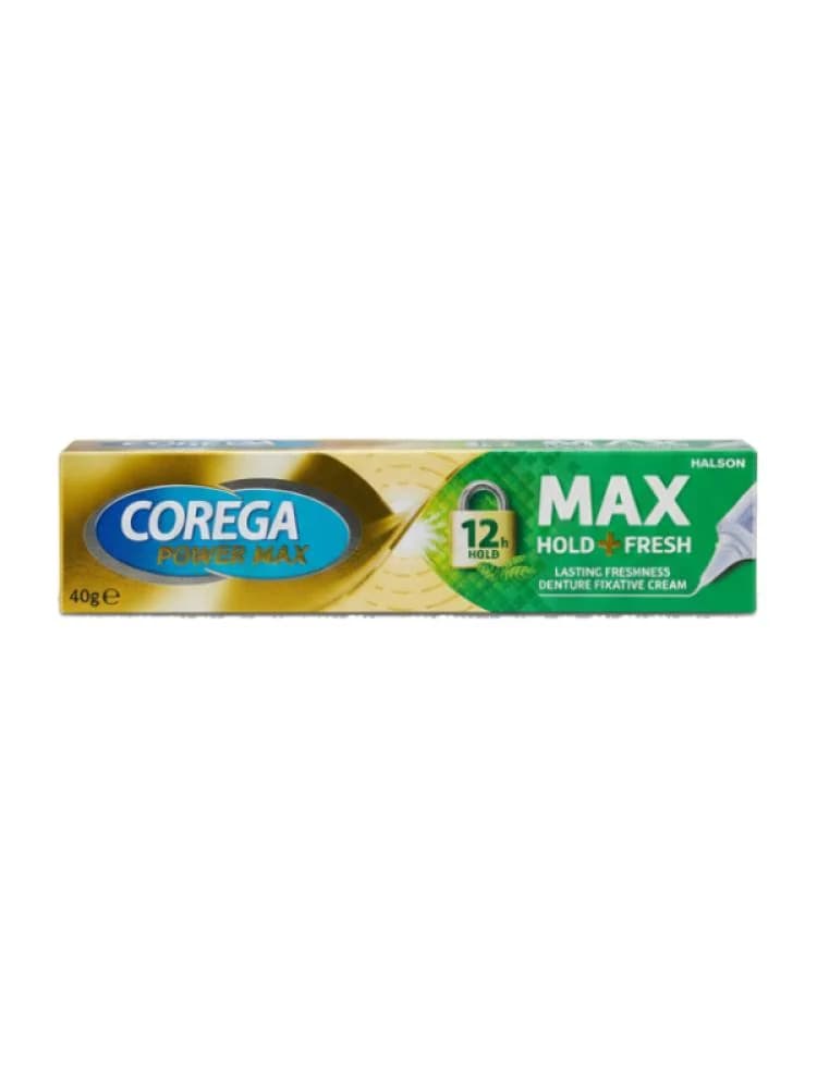 Corega powermax Hold & Fresh 40gm