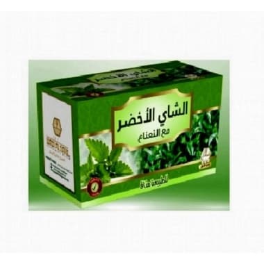 أخضر شاي مع نعناع واديالناهيل 30 أكياس