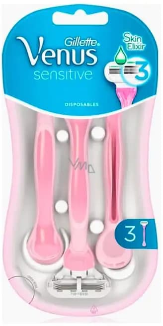 Gillette Venus Sensitive - 3 Razor