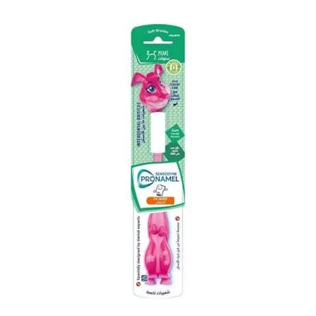 سنسوداين برونامل فرشاة أسنان للأطفال من 3 إلى 5 سنوات